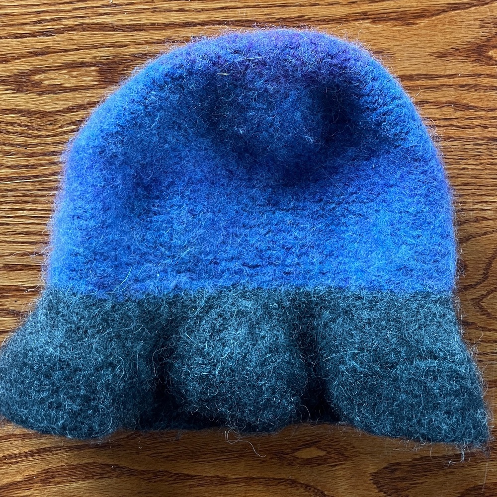 Felted Wool Handmade Hat